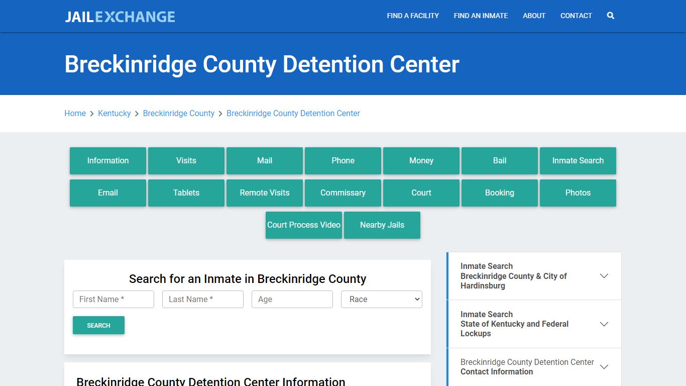 Breckinridge County Detention Center - Jail Exchange